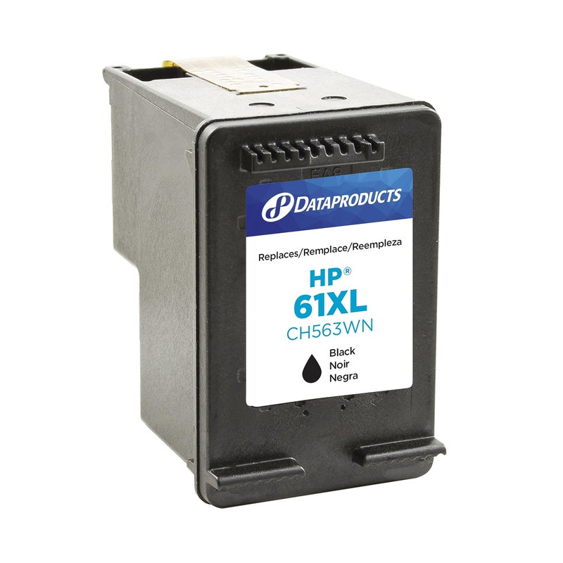 Dataproducts DPC563WN Remanufactured High Yield Inkjet Cartridge for HP 61XL (Black) Ink - Image 2